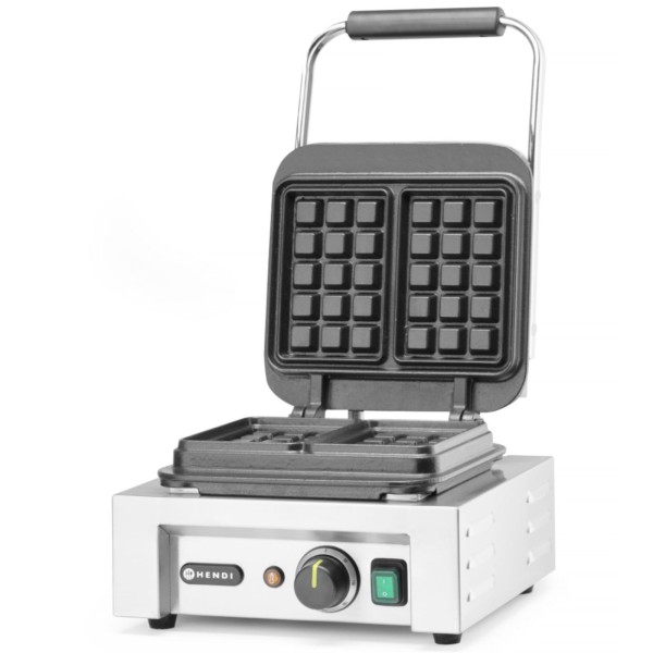Gofrownica profesjonalna 2 gofry brukselskie duża moc 2200W