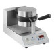 Гофрочарка Rotex RCWM-1300-RE для приготування круглих вафель Ø18 см з обертанням, 1300 Вт