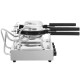Гофрниця подвійна TEFLON для приготування bubble waffle, 2x1400 Вт