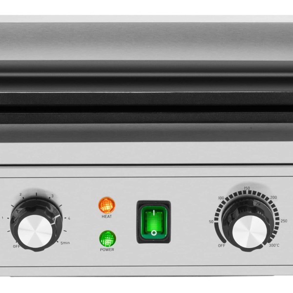 Гофрниця TEFLON для приготування 3 бельгійських гофрів прямокутна 1500 Вт