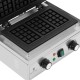 Гофрниця TEFLON для приготування 3 бельгійських гофрів прямокутна 1500 Вт