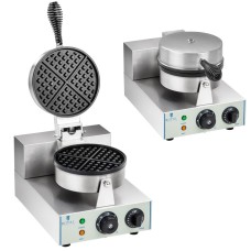 Гофрівниця Teflon кругла для приготування вафель діаметром 18,5 см