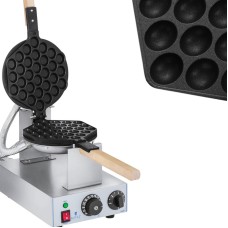 Гофрниця Royal Catering RCWM-1400-B для приготування вафель bubble waffle 1415W