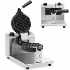 Гофрівниця Gofrownica bąbelkowa, śr. 17 cm, 1200 W для приготування хрустких вафель