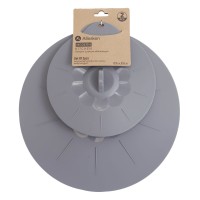 Набір силіконових кришок Modern Kitchen 20 см і 30 см для герметичного накривання посуду
