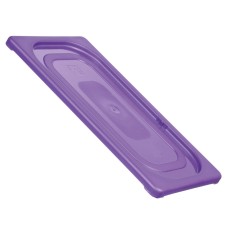 Кришка Hendi 881743 для харчових контейнерів GN 1/6, фіолетова, для безпечного зберігання алергенів