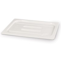 Кришка для гастроємностей Hendi 862995, білий полікарбонат, GN 1/6, захист їжі в професійній кухні