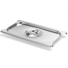 Кришка для контейнера Hendi 817841 GN 1/3 з вирізом для ручок 325x176 мм для кухні