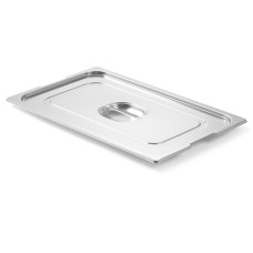 Кришка для гастронорм ємності Hendi Profi Line GN1/1 530x325 мм сталь нержавіюча з вирізом для ручок