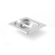 Pokrywka stalowa Hendi 806968 do garnka GN 1/6 z wycięciem na chochlę Kitchen Line