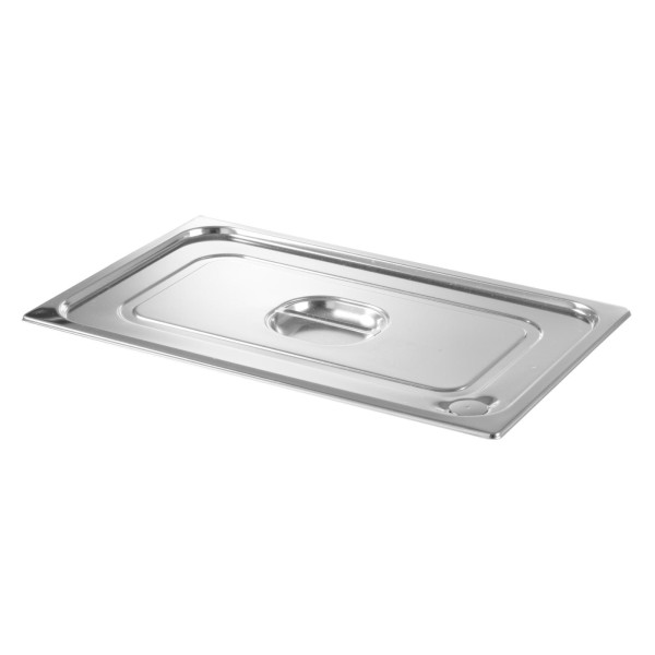 Pokrywka stalowa Hendi Profi Line do pojemnika GN1/2 265x325mm z uszczelką silikonową
