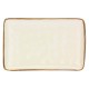 Zestaw tac prostokątnych Rose&Tulipani Concerto Avorio 4 sztuki 20x13 cm do serwowania