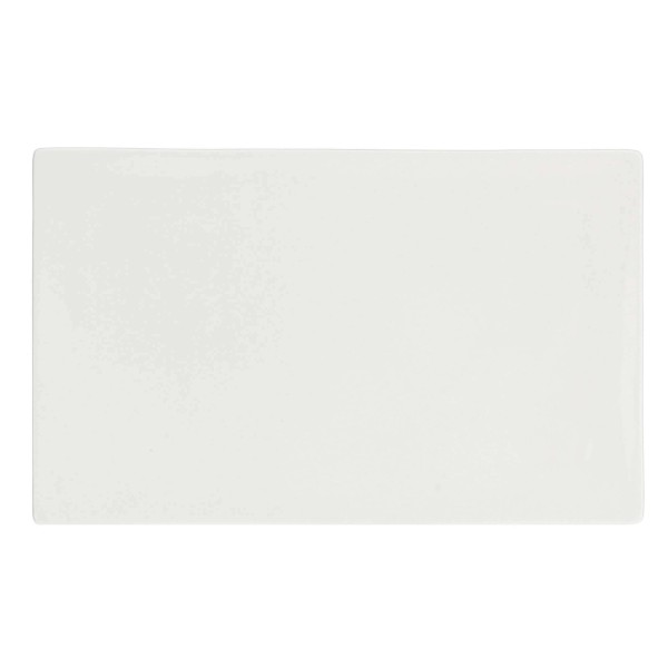 Zestaw tac serwisowych La Porcellana Bianca Essenziale Gourmet 28x17 cm, 3 sztuki