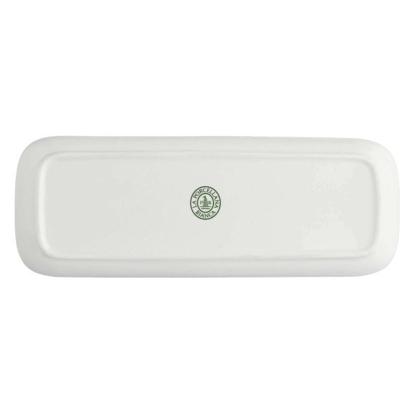 Zestaw tac serwisowych La Porcellana Bianca Essenziale New Age 4 prostokątne 30x11 cm