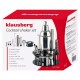 Zestaw barmański Klausberg KB-7580 9 elementów do przygotowywania koktajli srebrny