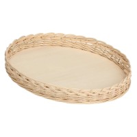 Kosz wiklinowy La Porcellana Bianca Midollino na naczynie do tarty 32 cm