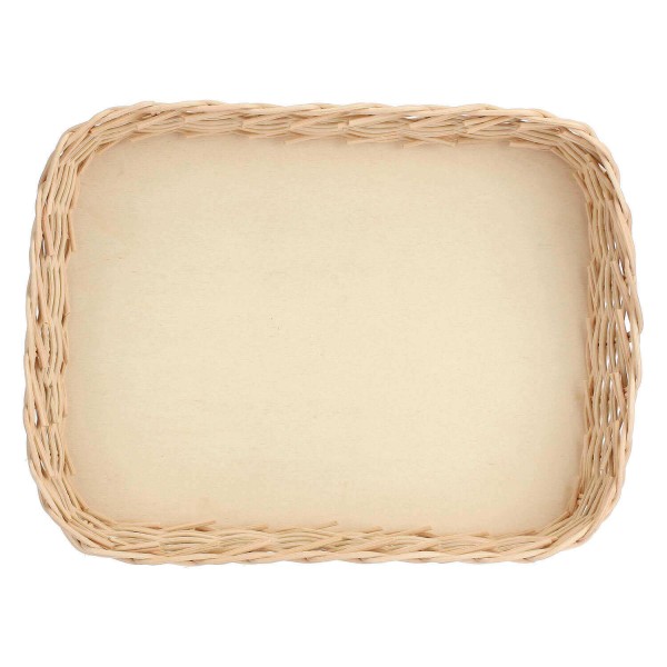 Kosz do zapiekania La Porcellana Bianca Midollino wiklinowy na lasagne 30 cm