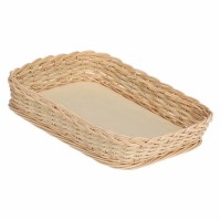 Kosz do zapiekania La Porcellana Bianca Midollino wiklinowy na lasagne 30 cm