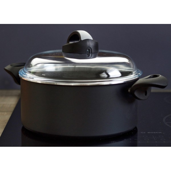 Pokrywka do garnków i patelni Ballarini Szklana 24 cm z regulacją pary