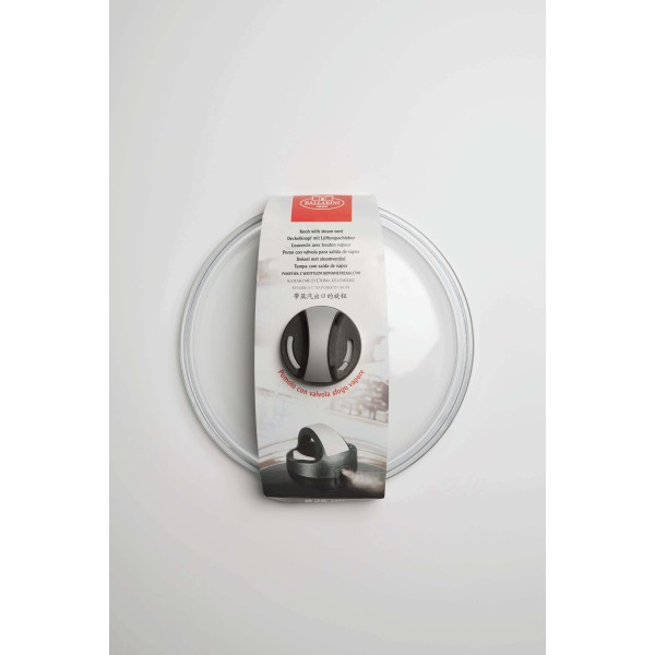 Pokrywka do garnków i patelni Ballarini Szklana 24 cm z regulacją pary