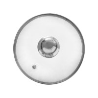 Термостійка скляна кришка для каструль, сковорідок та сотейників 16 см ORION 122576