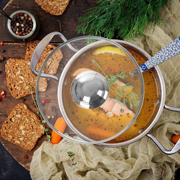 Термостійка скляна кришка для каструль, сковорідок та сотейників 16 см ORION 122576