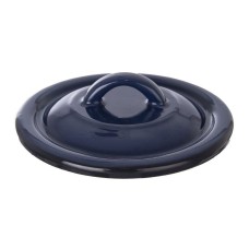 Кришка, ORION, MODROBILA 12 cm, емальована синя — для каструлі та сковороди