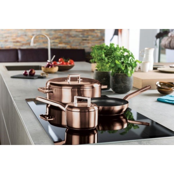 Pokrywka Mepra Stile Bronzo 18 cm — do garnków i patelni