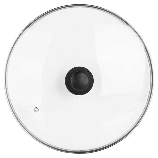 Термостійка скляна кришка для каструль та сковорідок 32 см VILDE 199030