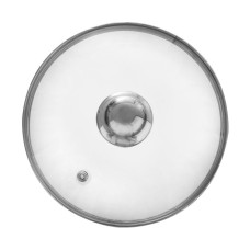 Термостійка скляна кришка для каструль, сковорідок та сотейників 20 см ORION 122578