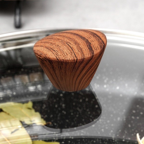 Універсальна скляна кришка для каструлі та сковорідки NATURE 26 см NAVA 10-144-153