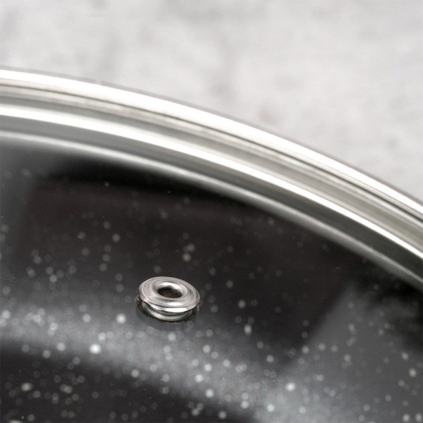 Універсальна скляна кришка для каструлі та сковорідки NATURE 26 см NAVA 10-144-153