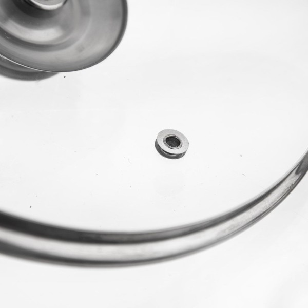 Термостійка скляна кришка для каструль, сковорідок та сотейників 14 см ORION 122575