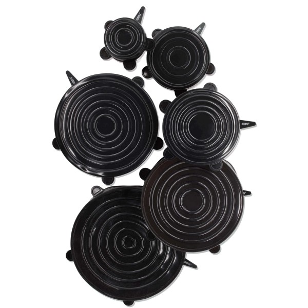 Набір покривок для сковорідок і каструль, GEFU, FlexiFresh, 6 силіконових покривок (універсальні)