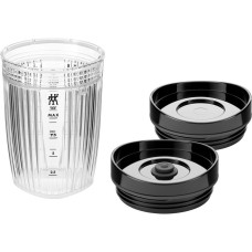 Пляшка для блендера ZWILLING ENFINIGY з вакуумною кришкою 300 мл чорного кольору