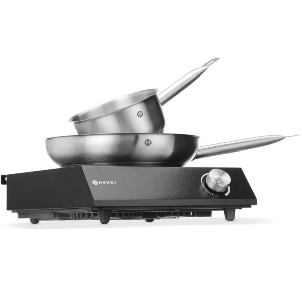 Przenośna kuchenka indukcyjna z rondlem i patelnią 3500 W