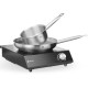 Przenośna kuchenka indukcyjna z rondlem i patelnią 3500 W