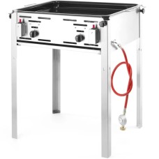 Газовий гриль з професійною пательнею Hendi Grill Master Maxi 590x480мм 11.6кВт для гастрономії