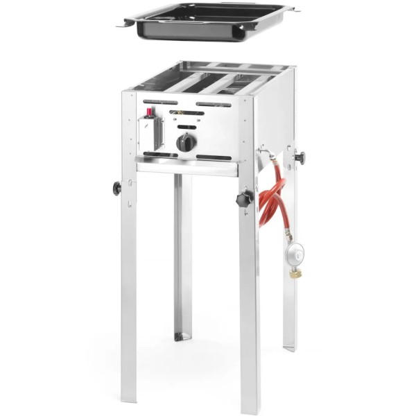 Газовий гриль Grill Master Mini 154700 для вуличного приготування з потужністю 5.8 кВт