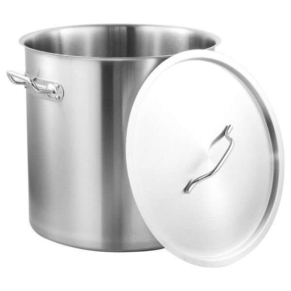 Garnek gastronomiczny KINGHOFF KH-1966 40 cm 50 L stal nierdzewna do gastronomii