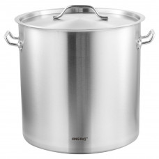 GARNEK GASTRONOMICZNY Z POKRYWĄ STALOWĄ 71L KINGHOFF KH-1967