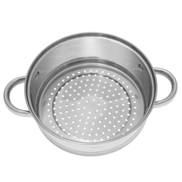 Пароварка Kinghoff KH-1535, Вкладиш 22 см — для готування на парі над каструлею