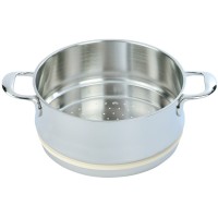 Пароварка Demeyere Atlantis 7, Wkład do gotowania na parze 24 cm — для приготування на парі в каструлі 24 см