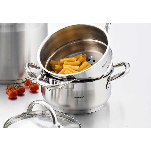 Пароварка Bergner Gourmet Line BG-6521 2,2 л для приготування на пару домашніх страв