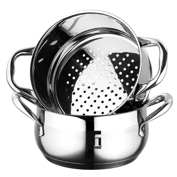 Пароварка Bergner Gourmet Line BG-6521 2,2 л для приготування на пару домашніх страв