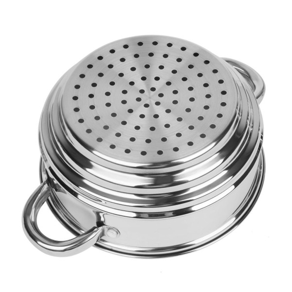 Пароварка-вкладка, Brunbeste BB-2163, універсальна для приготування на пару, Ø16/18/20 см