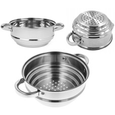 Пароварка-вкладка, Brunbeste BB-2163, універсальна для приготування на пару, Ø16/18/20 см