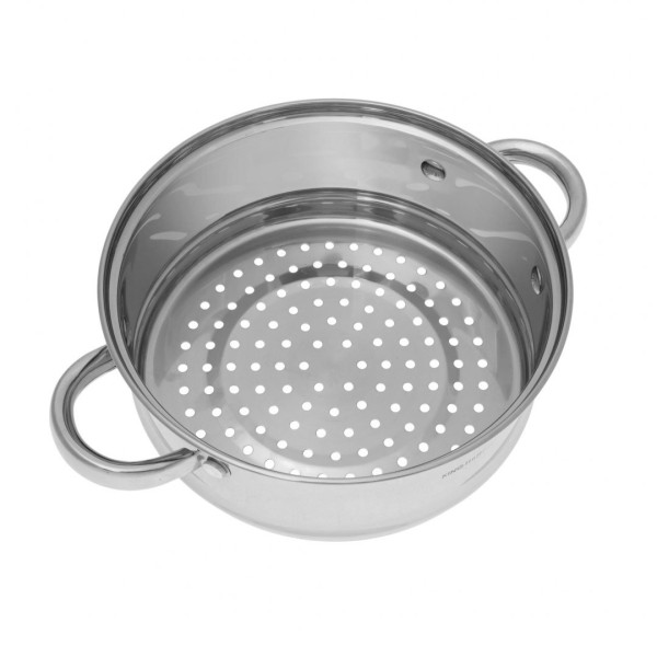 Пароварка-вкладка Kinghoff KH-1534, 20 см — для приготування на парі в каструлі