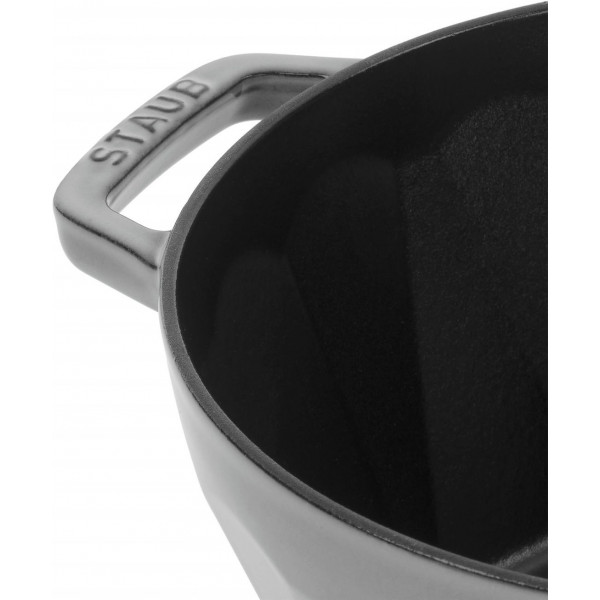 Чавунна каструля STAUB SPECIAL COCOTTE Diamond 2,8 л, сіра