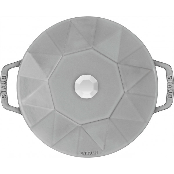 Чавунна каструля STAUB SPECIAL COCOTTE Diamond 2,8 л, сіра